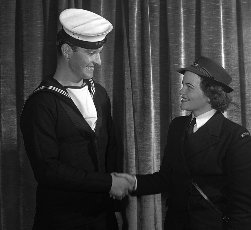 Stoker William Fisher, RCNVR, the sole survivor of the loss of <i>St Croix</i>.